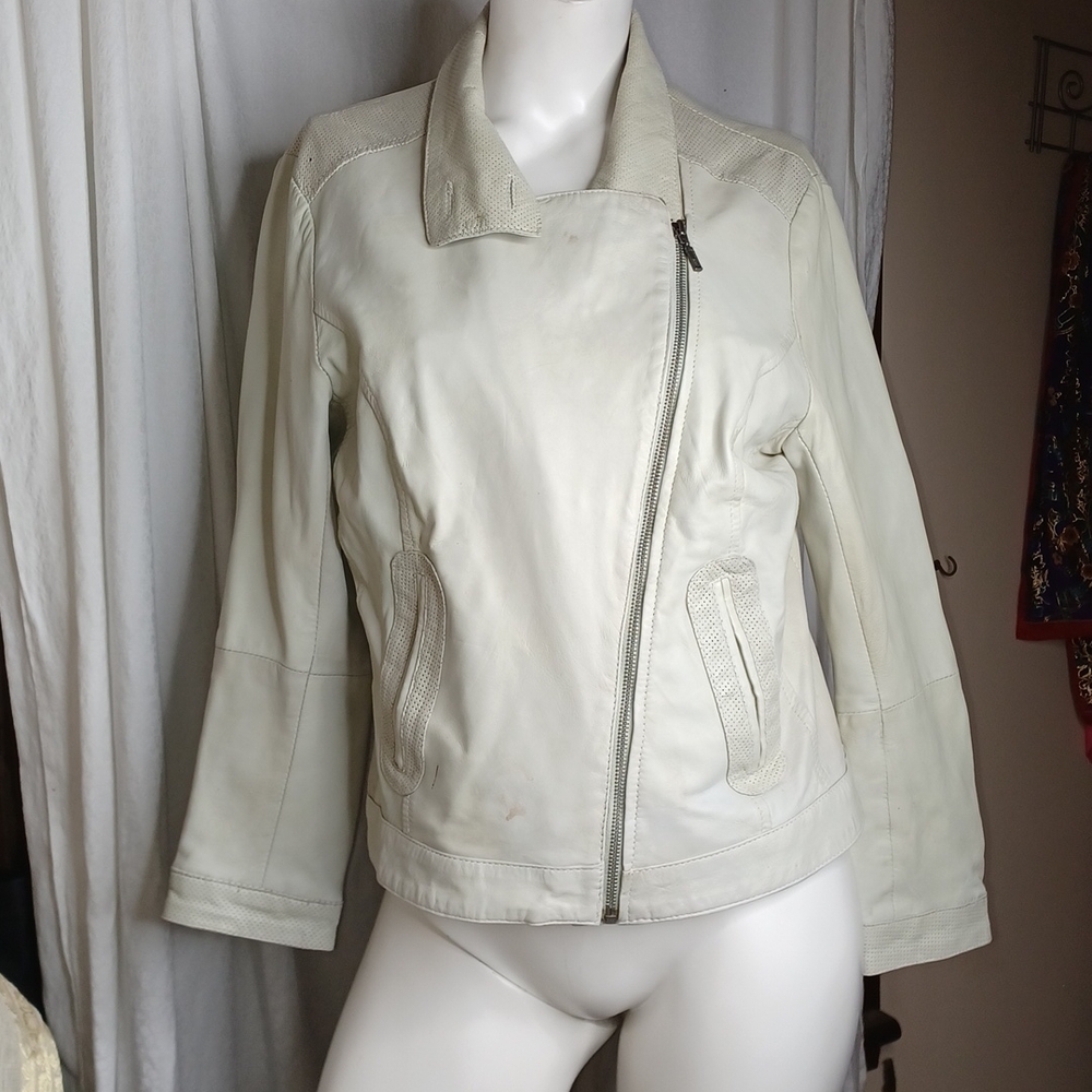 Vintage leather jacket by NTS (not the same) L